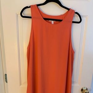 Coral Leith Shift Dress